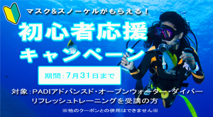 千葉 ダイビング ダイビングウェットスーツキャンペーン
